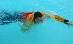 SWIM STROKES, FRONT CRAWL, 4
Reach way ahead while your other hand pushes you forward 12