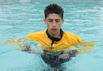 TRAINING, WADING, UPPER BODY
Push arms in and out at elbows for stronger arms 16